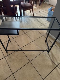 Glass table