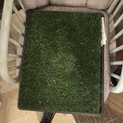 Dog Cat Pet Pee Pad With Fake Grass