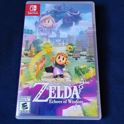 THE LEGEND OF ZELDA ECHOES OF WISDOM FOR THE NINTENDO SWITCH VIDEO GAME