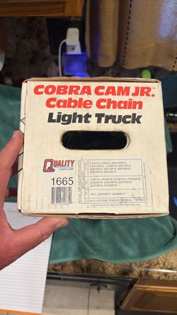 Cobra Quality cam style ice snow tire cable chains NEW
