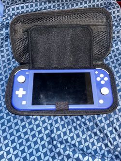 Switch lite with case
