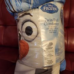 Disney Frozen "Olaf" Twin/ Full Comforter