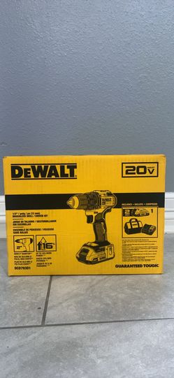 Dewalt 20v 1/2” Brushless Drill Driver Kit