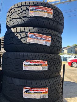 275/55R20 Arroyo New Tires Installed And Balanced