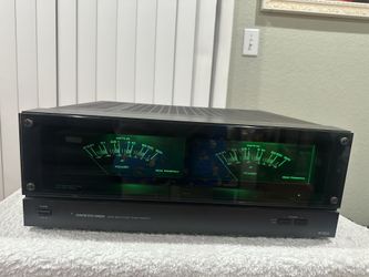 ONKYO M-5030 STEREO POWER AMPLIFIER WITH MANUAL. MADE IN JAPAN