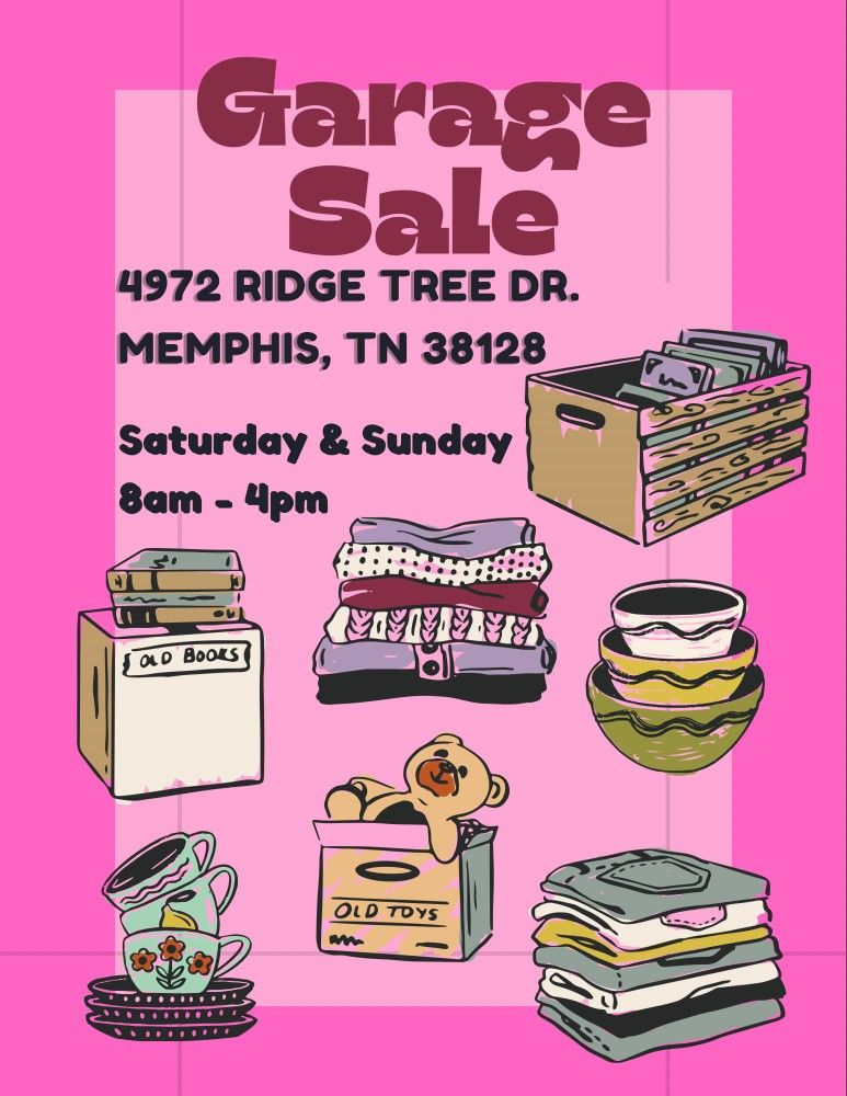 Garage Sale 8am-2pm