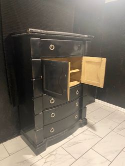 Real wood cabinet