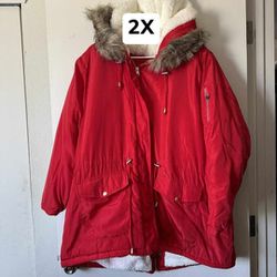New women's jacket size 2X