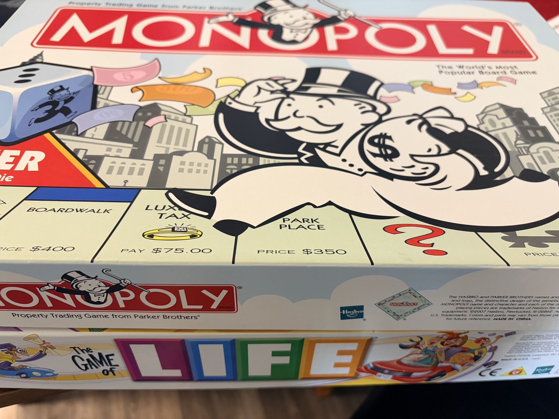 Monopoly And Life Board Games 