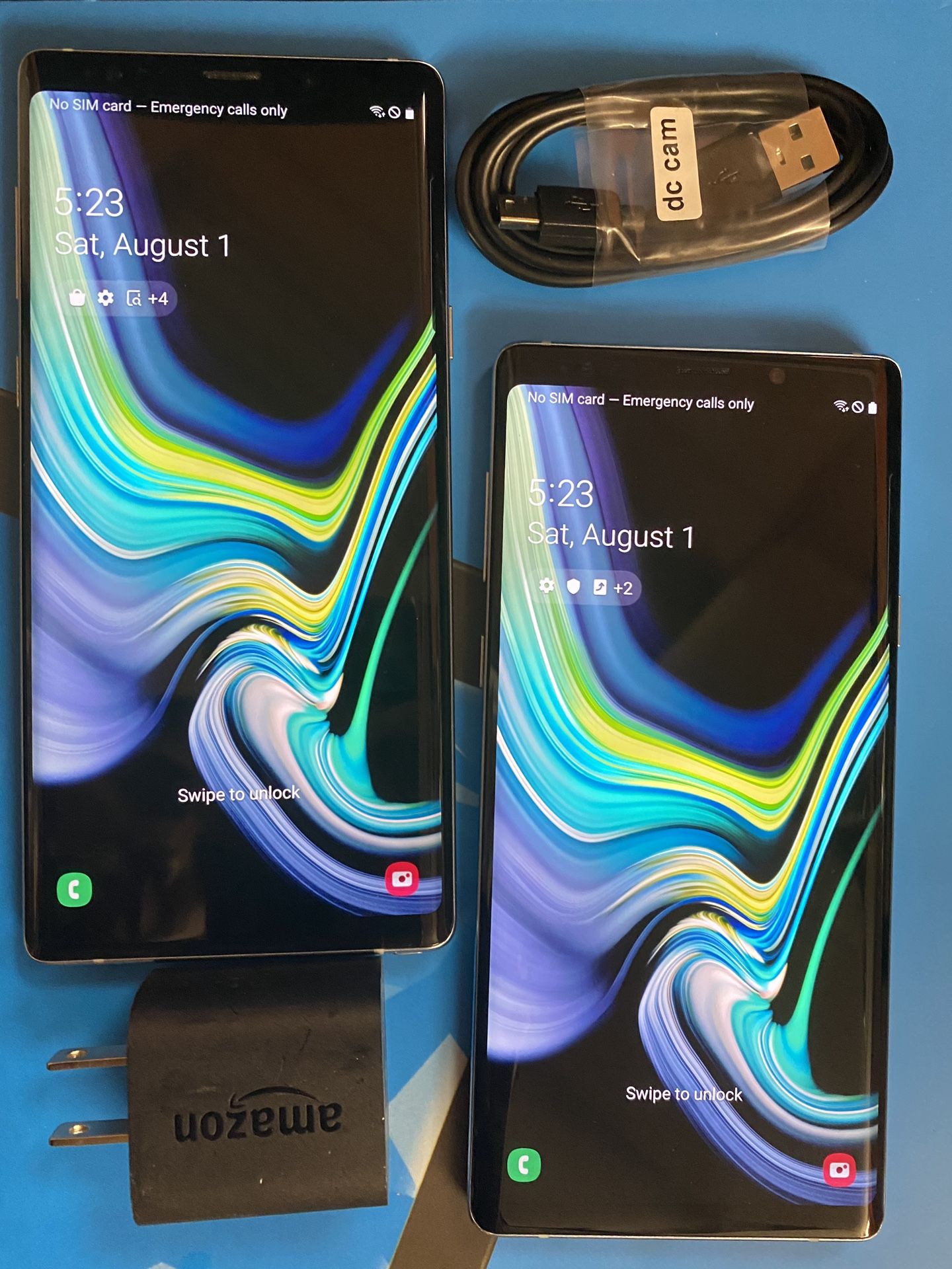 Samsung galaxy note 9 128gb unlocked, store warranty $235 each 