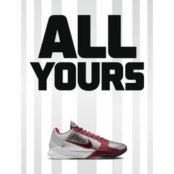 Kobe 5 protro lower Merion Away size 14