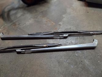 Vintage Car Windshield Wiper Arms Pair