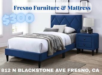 TWIN BED WITH MATTRESS