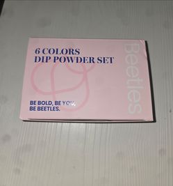 6 COLORS DIP POWDER SET