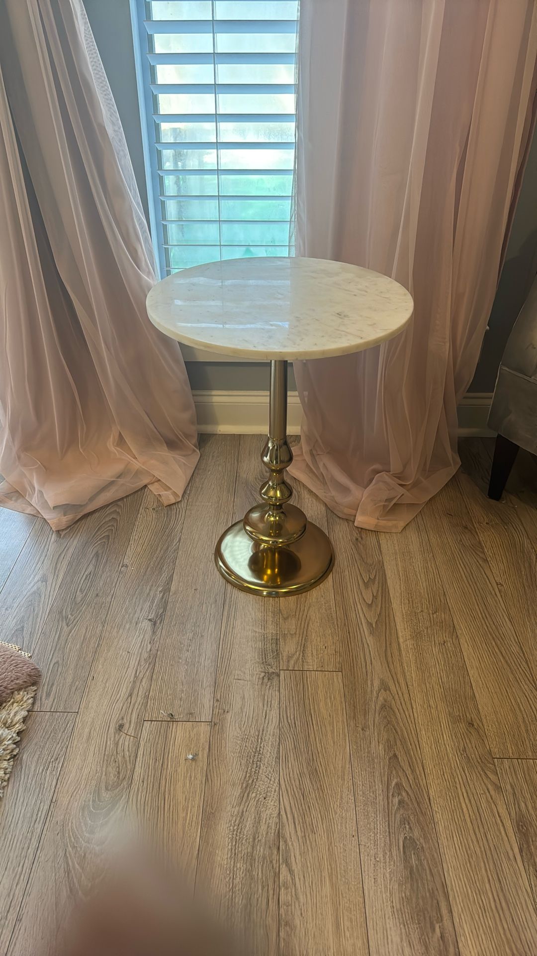 Marble Top Side Table