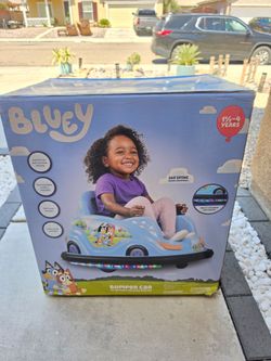 Bluey bumper car