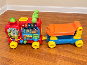 Vtexh Interactive Learning Train ride on toy