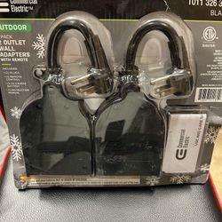 commercial electric wireless indoor/ outdoor outlet wall adapter