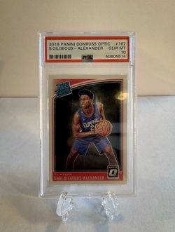2018 Donruss Optic - Rated Rookie Shai Gilgeous-Alexander #162 🔥PSA 10🔥 (RC)