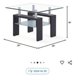 Furniture USA Dark Walnut End Tables