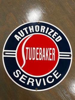Studebaker authorize service sign