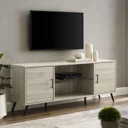 New TV Media Stand, Buffet Storage Cabinet Birch