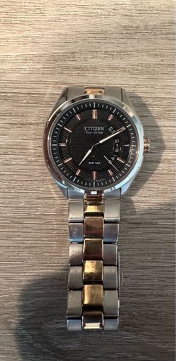 Citizen Eco-Drive Men’s Two-Tone Watch – WR100