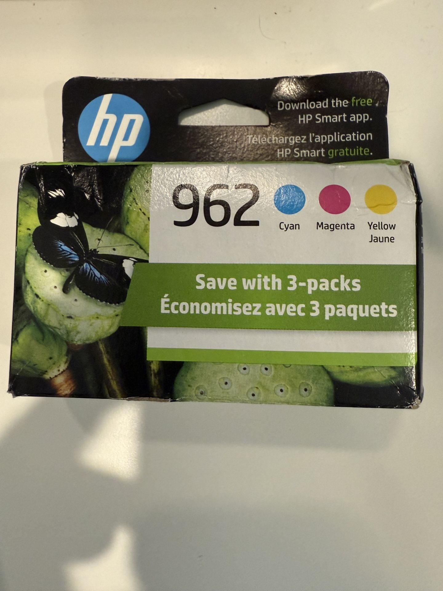 HP 962 Tri Color Printer Ink Cartridge Brand New
