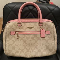 Pink Coach Purse