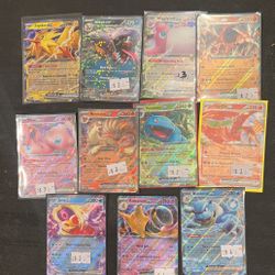 Pokémon Tcg Ex Card lot