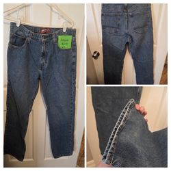 Mens Arizona Jeans 32x34 Med. Blue