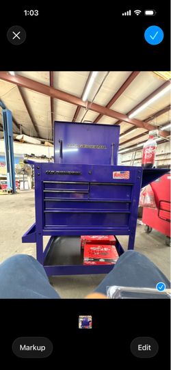 Used tool box