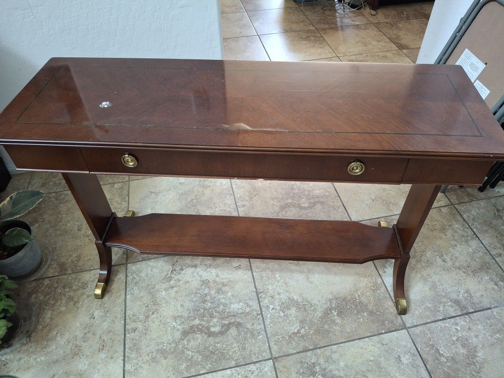 Table Hall Console