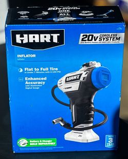 NEW Hart Inflator 20v