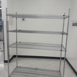 Metro Wire Rack 4 Shelves Racks 2ft 5ft 72inches no wheels