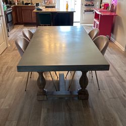 Concrete Kitchen Table