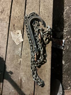 25 foot chain with hook
