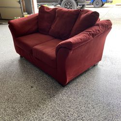 Red Couch FREE DELIVERY 