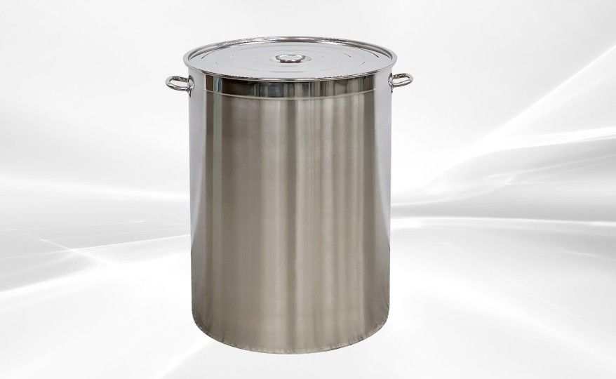 Polished Stainless Steel 220l/240qt Stock Pot D24H32