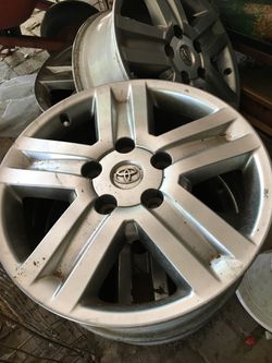 4 Toyota Rims