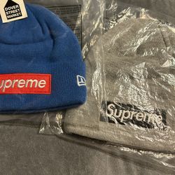 New Era X Supreme Beanie 