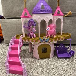 Kids My Little Pony Castle Figurine Toy