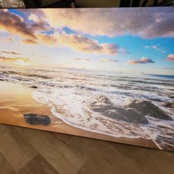 large ocean painting