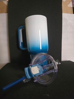 Tumblet 40oz big swig gradient tumbler