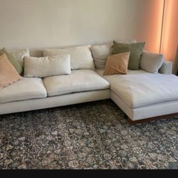 West Elm Harmony Custom Sectional Sofa Couch 