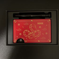 Ridge wallet Year of the snake edition