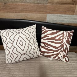 Throw pillows