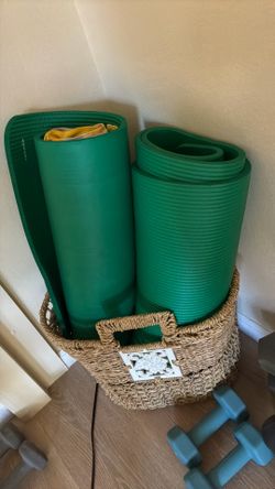 2 yoga mats