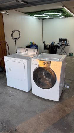 Washer and dryer