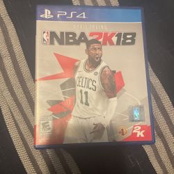 PlayStation 4. NBA 2k 18